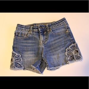 Girl’s Embroidered Shorts